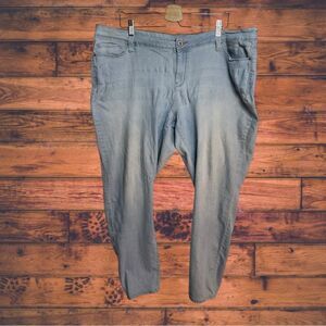 5 for $25🔥California Vintage Light Washed Skinny Jeans‎ Size 24